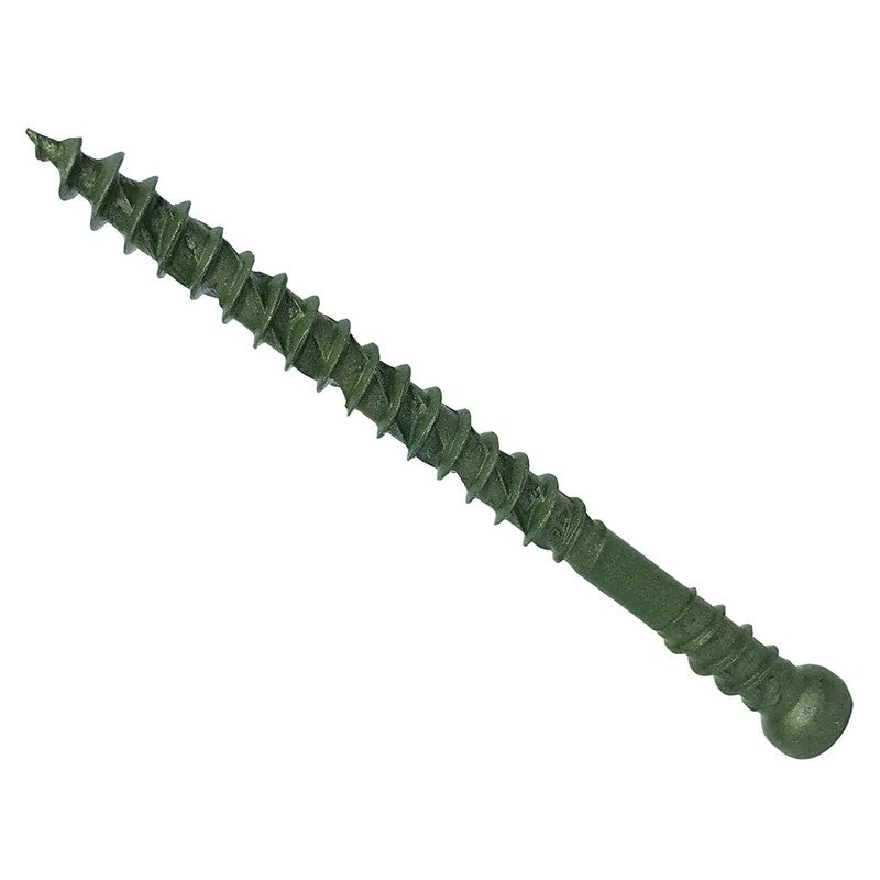 ForgeFix ForgeFast TORX® Compatible Decking Screws Reduced Head Green 4.5x60 T15