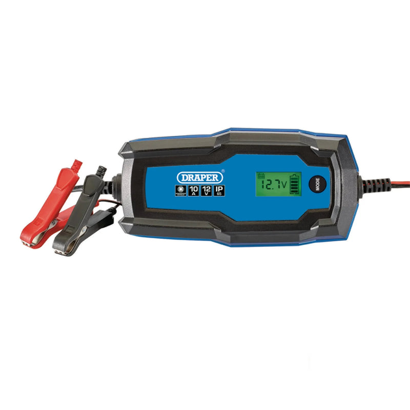 Draper 6/12V Smart Charger BCI10 10A Battery Maintainer