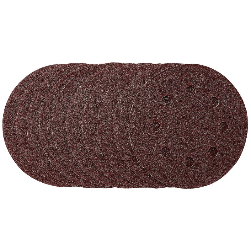 Draper Sanding Discs 115mm 40 Grit Hook & Loop (Pack of 10)