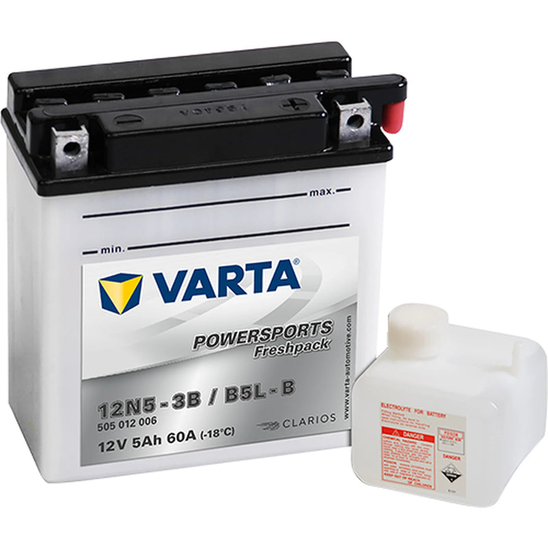 Varta Battery 12V 5Ah 60A 505012006I314
