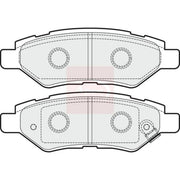 Apec Rear Brake Pad Set PAD1636