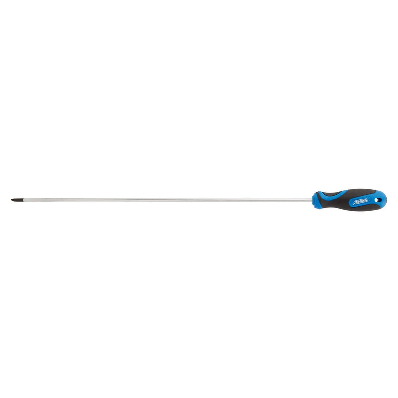 Draper Extra Long Reach Screwdriver No.2 x 450mm Soft Grip