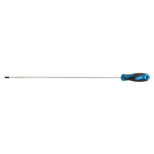 Draper Extra Long Reach Screwdriver No.2 x 450mm Soft Grip