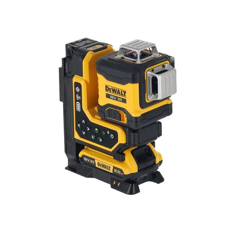 DEWALT Power Tools DCLE34035D1 3x360 Remote Control Green Laser 18V 1 x 2.0Ah