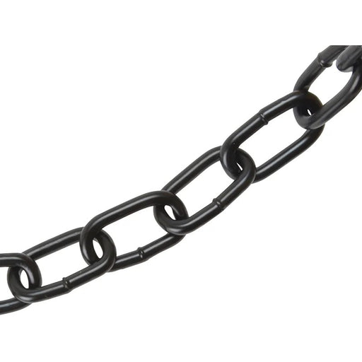 Faithfull Black Japanned Chain 5mm x 10m Box - Max. Load 160kg - FAICHBOX50B
