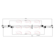 Apec Manual Transmission Cable Pull CAB7023
