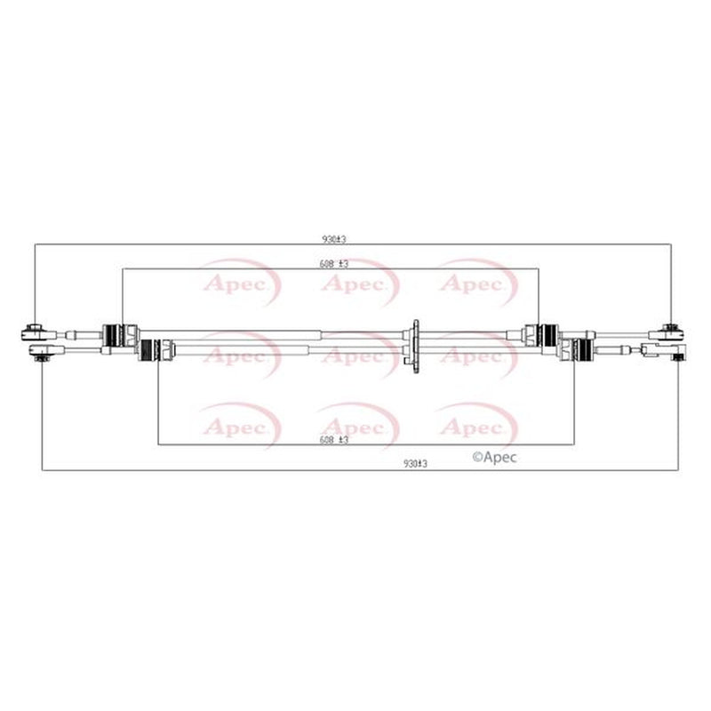 Apec Manual Transmission Cable Pull CAB7023