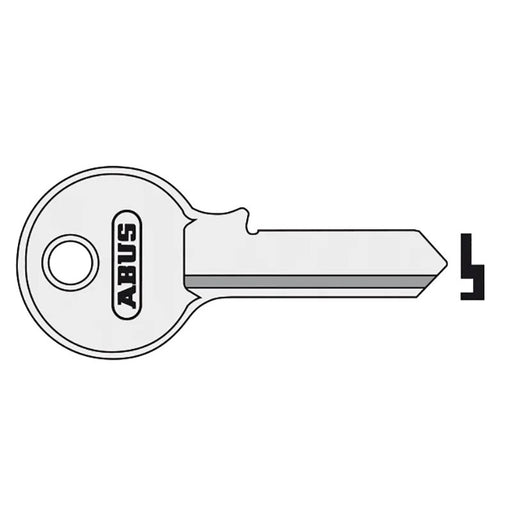ABUS Mechanical 55/50 50mm Key Blank - 10002884-01