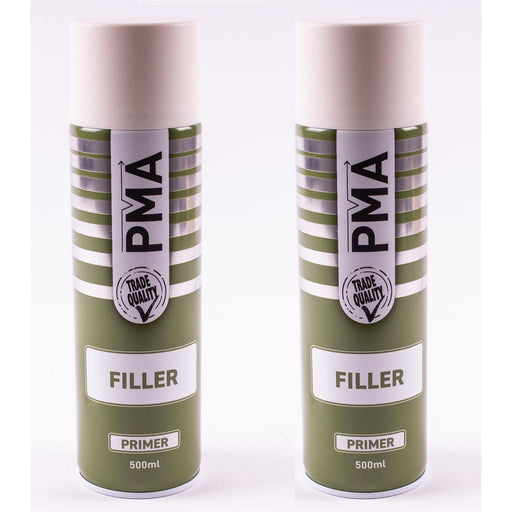 2x Autotek Yellow Filler Primer 500ML High Covering Spray Paint Professional Autotek  - Town Parts