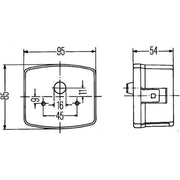 Hella Direction Indicator Light Left 2BE 003 182-091