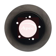 Apec 2 x Solid Front Brake Discs DSK943