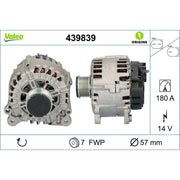 Valeo Car Alternator 12V 439839