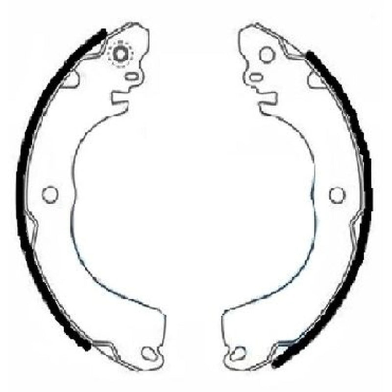 Textar Brake Shoe Set Axle Kit 91078800