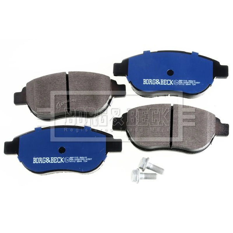 Borg & Beck 4 x Front Brake Pad Set BBP1715