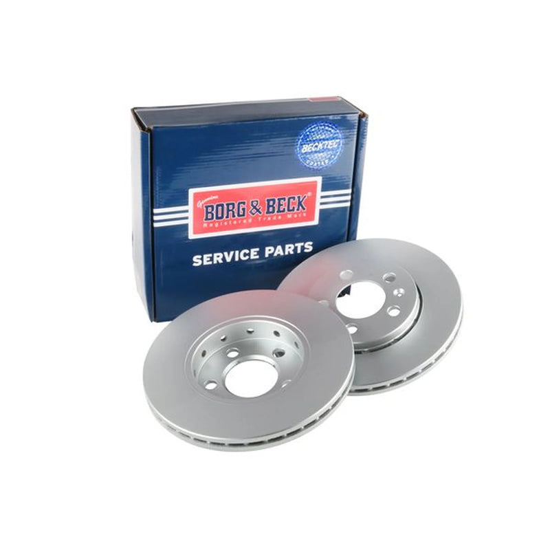 Borg & Beck 2 x Front Brake Discs BBD4064