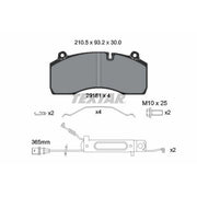 Textar Rear Brake Pad Set 2918101