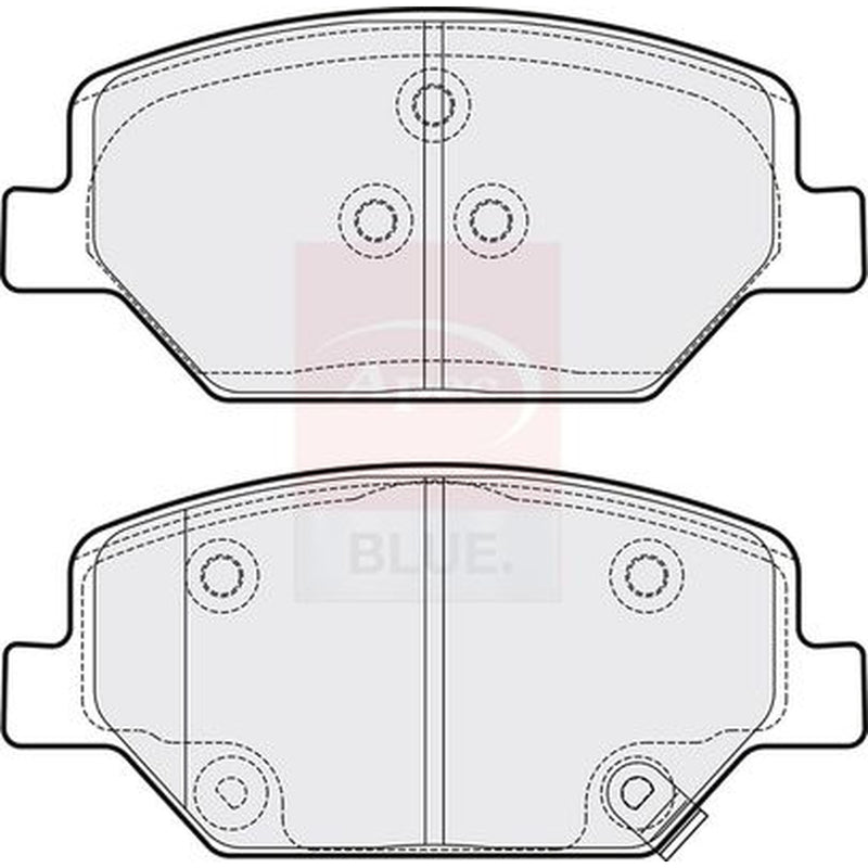 Apec Front Brake Pad Set PD3850