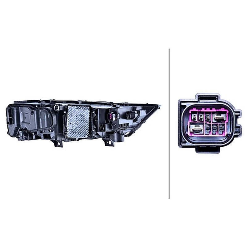 Hella Headlight Headlamp LED Left 1LX 354 881-151