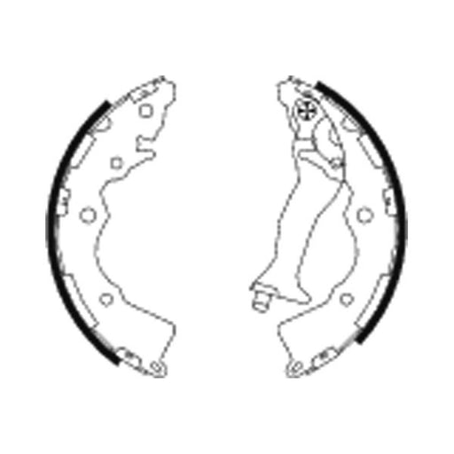 Mintex Brake Shoe Set Axle Kit MFR609