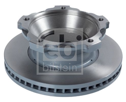 Febi 2 x Brake Disc Set Internally Vented Rear