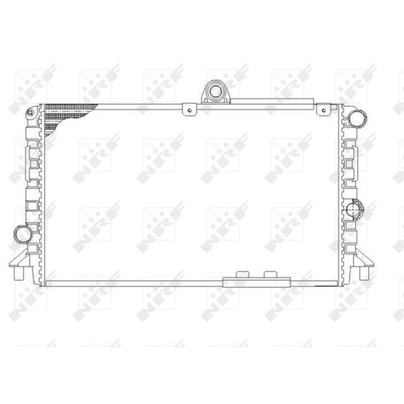 NRF Engine Radiator 58809
