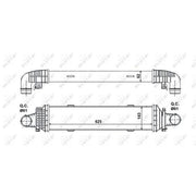 NRF Intercooler (Charge Air Cooler) 30504