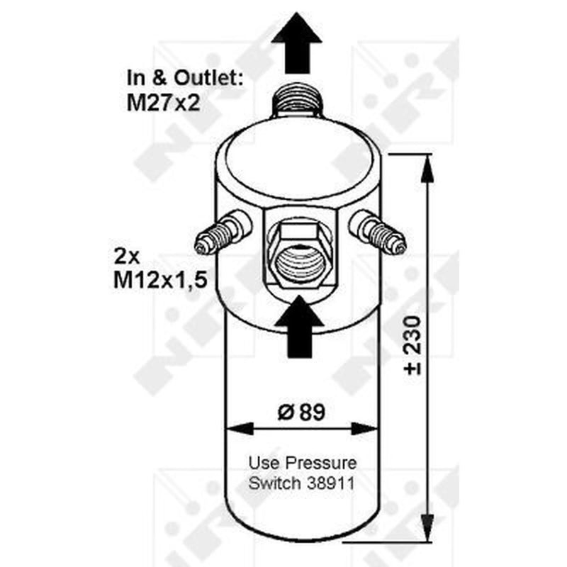 NRF Air Conditioning Dryer 33064