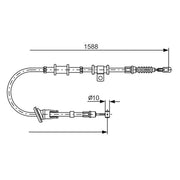 Bosch Handbrake Cable Left Rear 1 987 482 245