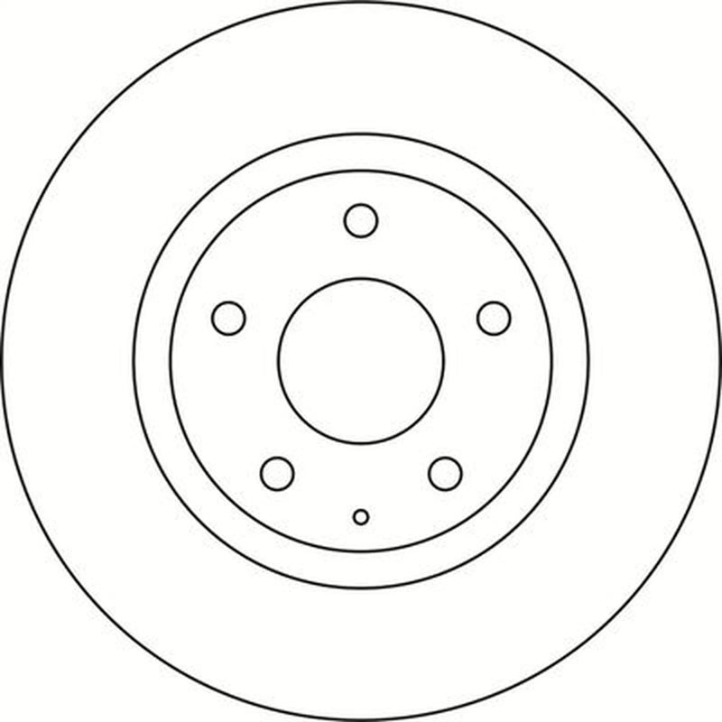 Abtex 2 x Vented Front Brake Discs BD1944V