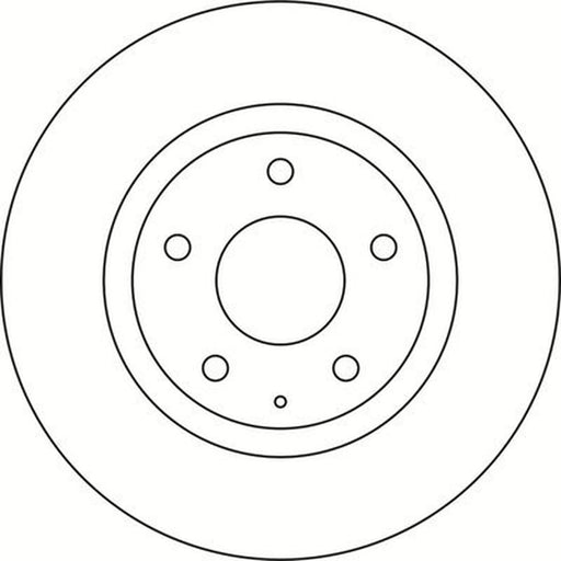 Abtex 2 x Vented Front Brake Discs BD1944V