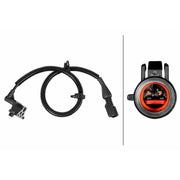 Hella ABS Wheel Speed Sensor Rear 6PU 358 219-021
