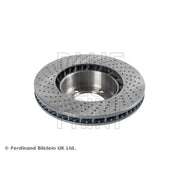 Blue Print 2 x Perforated/Vented Front Brake Discs ADV1843126