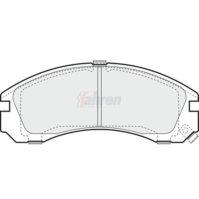 Fahren Front Brake Pad Set FBP3173