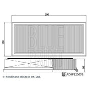 Blue Print Air Filter Kit ADBP220055