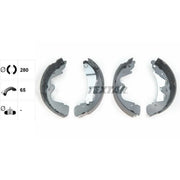 Textar Brake Shoe Set Axle Kit 91065100