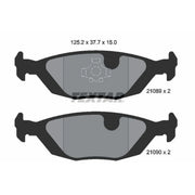 Textar Rear Brake Pad Set 2108902