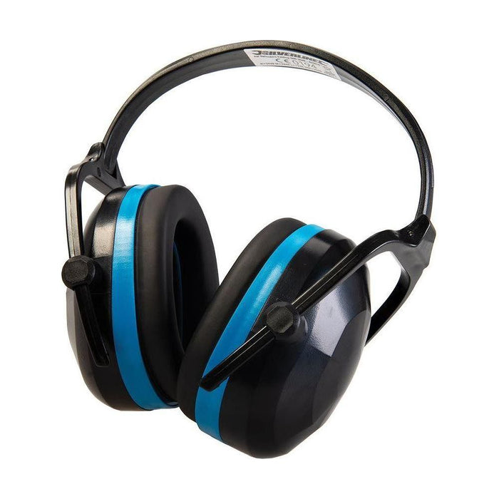 Silverline Folding Ear Defenders SNR 29dB H=29dB M=28dB L=20dB Silverline  - Town Parts