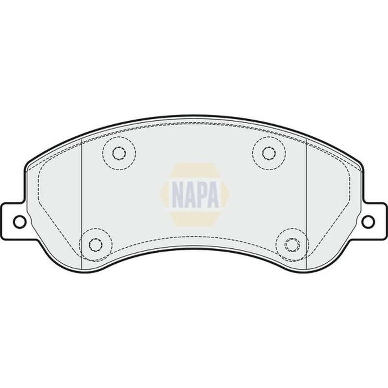 NAPA Front Brake Pad Set NBP1768