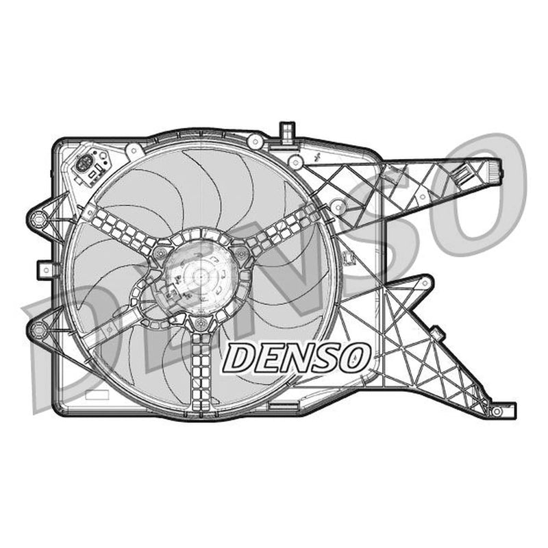 Denso Engine Cooling Fan DER20010