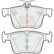 Apec Rear Brake Pad Set PD3366