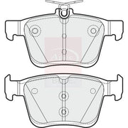 Apec Rear Brake Pad Set PD3366