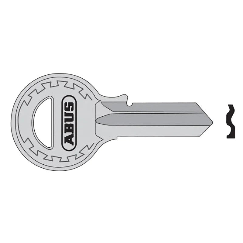 ABUS Mechanical T84/40 40mm Left Hand Key Blank 08682 - 10000682-01