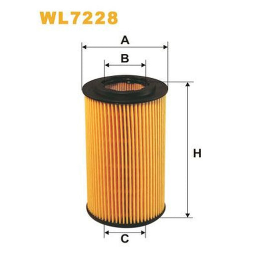 WIX Engine Oil Filter WL7228