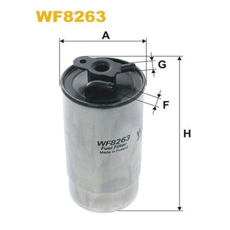 WIX Fuel Filter Element WF8263
