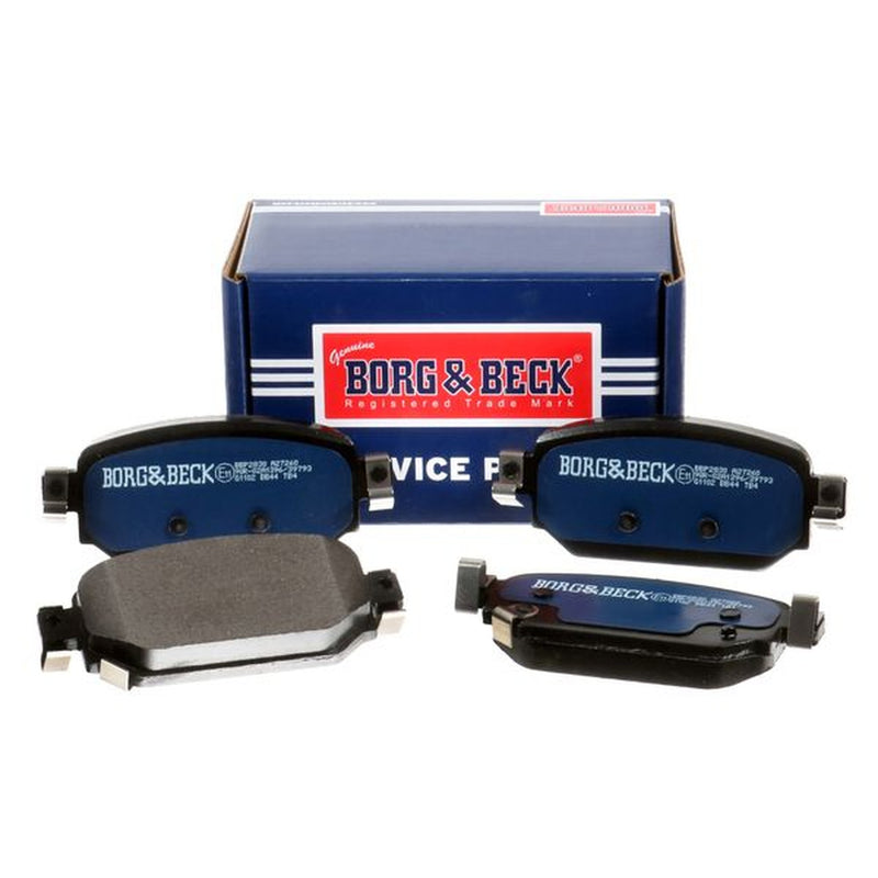 Borg & Beck 4 x Rear Brake Pad Set BBP2830