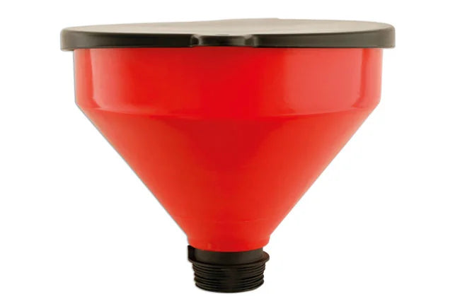 Laser Tools 250mm Oil Drum Funnel With Grill - PL
