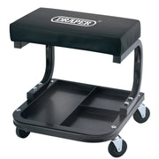 Draper Work Stool with Tool Tray 100kg Capacity