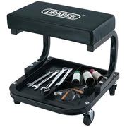 Draper Work Stool with Tool Tray 100kg Capacity