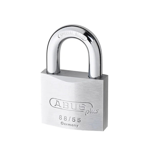 ABUS Mechanical 88RK/50mm Brass PLUS Cylinder Padlock Rekeyable Carded