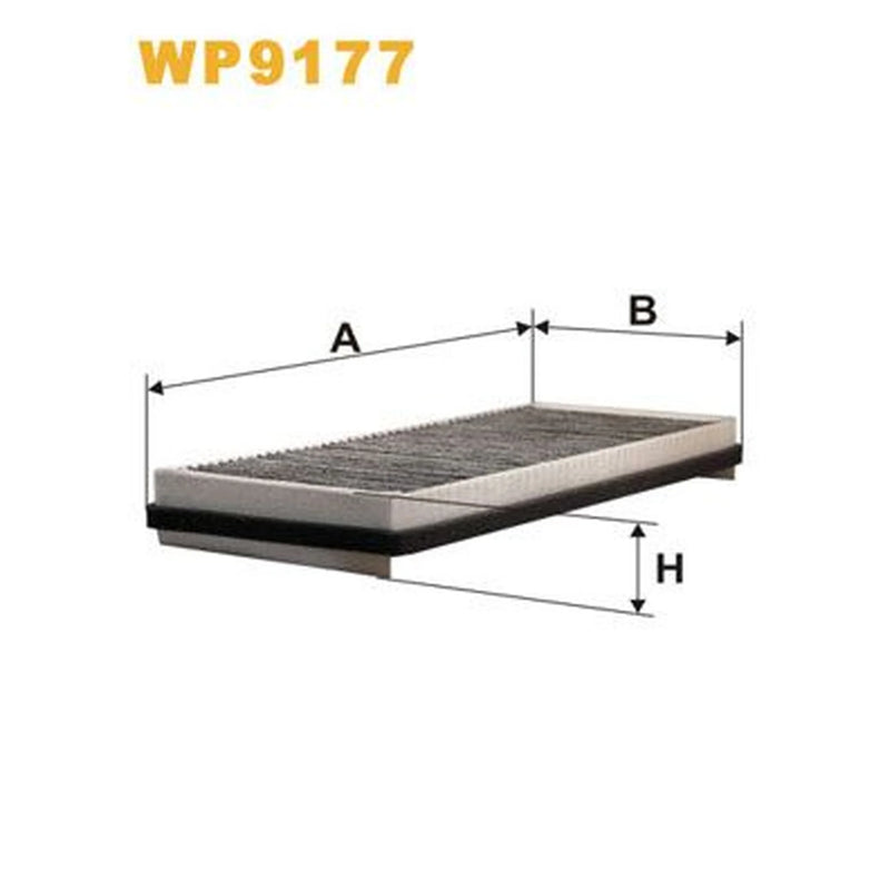 WIX Cabin Air Filter (Pollen Filter) WP9177